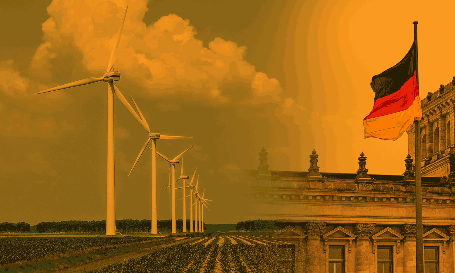 Offshore wind farm in Germany
